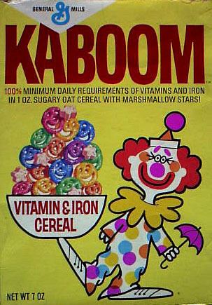 Kaboom (breakfast cereal) Kaboom Cereal MrBreakfastcom