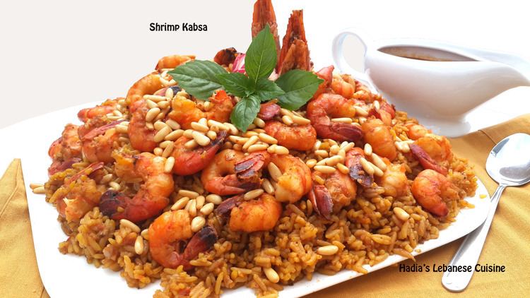 Kabsa Shrimp Kabsa Kabsa is one of the most popular dishes in the Gulf