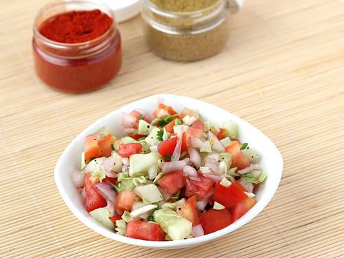 Kachumber Kachumber Salad Recipe Crisp and Lightly Spiced Fresh Veggie Salad