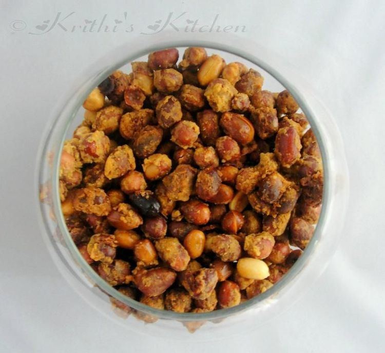 Kadalai Krithi39s Kitchen Microwave Masala Kadalai Savory Crusted Peanuts