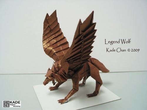 Kade Chan Kade Chan Origami Blog Legend wolf amp Sky Rider