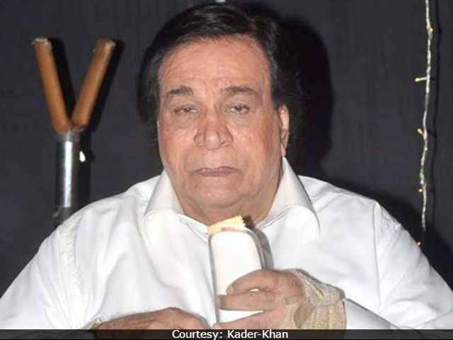 Kader Khan Kader Khan Latest Kader Khan News Photos Videos