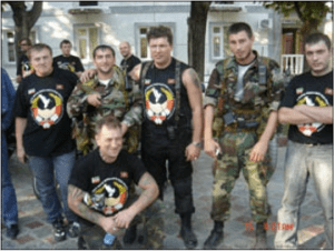 A group of Kadyrovtsy