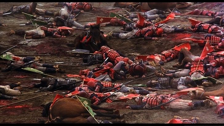 Kagemusha movie scenes Fortunately for us it is Criterion that brings it to Blu ray As far as I am concerned this is the best this beautiful film has 