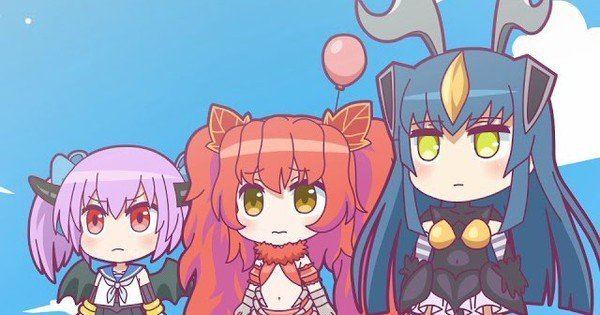 Kaiju Girls Kaiju Girls Anime39s 1st Trailer Streamed News Anime News Network