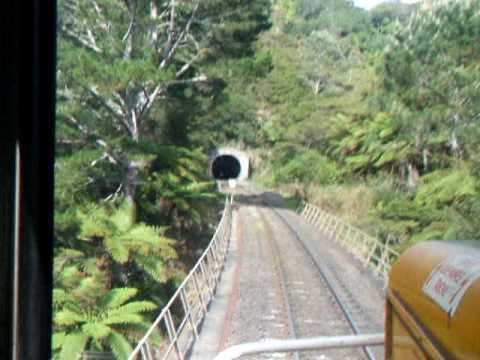 Kaimai Tunnel Climbing up to the Kaimai Tunnel from DA seat YouTube