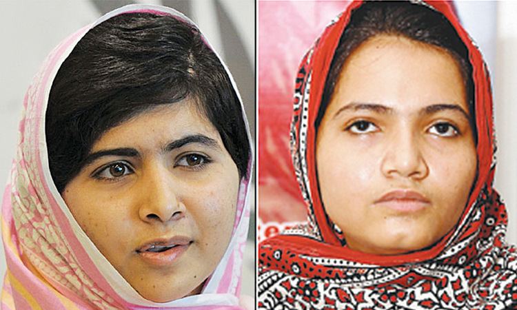 Kainat Soomro Malala invites Kainat to Nobel award ceremony Pakistan