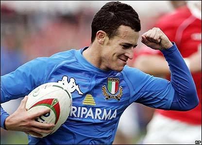Kaine Robertson BBC SPORT Rugby Union Italy v Wales photos