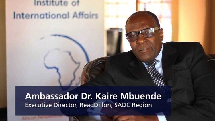 Kaire Mbuende Regional integration Part 2 Ambassador Kaire Mbuende YouTube