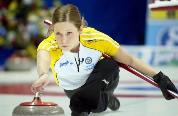 Kaitlyn Lawes Top young female curlers switch gears to watch boyfriends