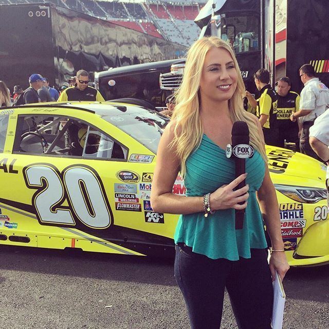 Kaitlyn Vincie Meet Kaitlyn Vincie Fox Sports NASCAR Reporter PHOTOS