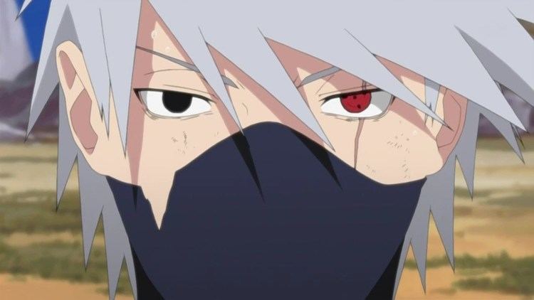 Kakashi Hatake's close up shot