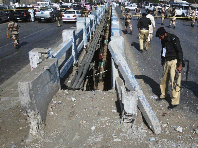 Kala Pul No casualties reported in Karachi Kala Pul blast The Express Tribune