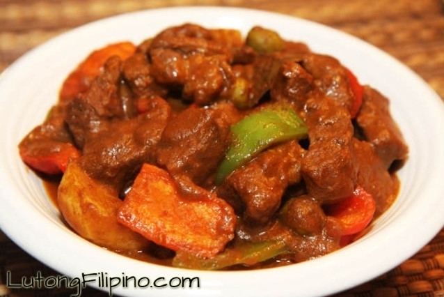 Kaldereta Beef Kaldereta Recipe Filipino Recipes from Lutong Filipino