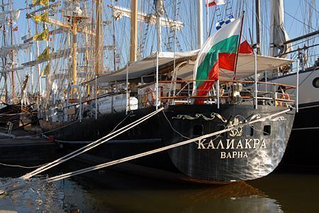 Kaliakra (ship) BARKENTINE Kaliakra data photos profile of the sailing ship at