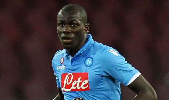 Kalidou Koulibaly Man Utd and Chelsea send scouts to watch Napoli defender