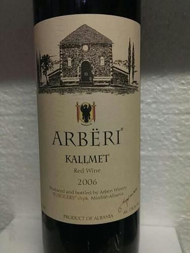 Kallmet Arbri Kallmet 2006 Wine Info