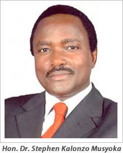 Kalonzo Musyoka Former VicePresident Hon Dr Stephen Kalonzo Musyoka Appointed