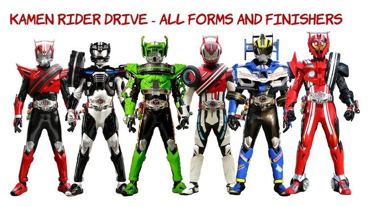 Kamen Rider Drive Kamen Rider Drive All Forms Abilities and Finishers YouTube