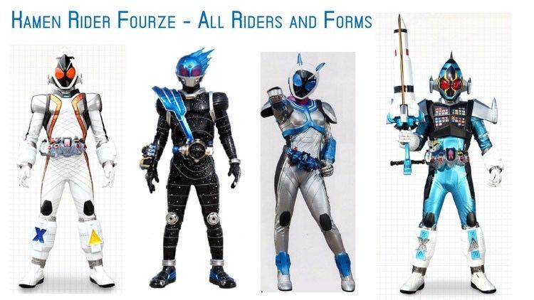 Kamen Rider Fourze Kamen Rider Fourze All Riders and Forms YouTube