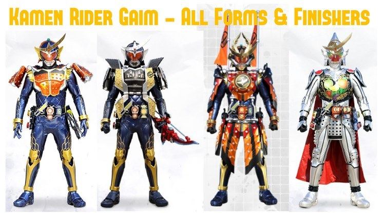 Kamen Rider Gaim Kamen Rider Gaim All Forms and Finishers YouTube