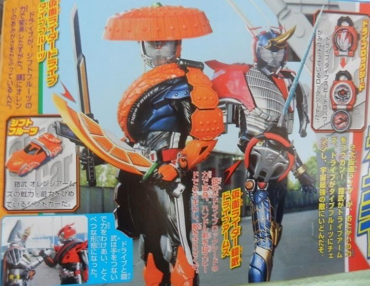 Kamen Rider J movie scenes Here are some new scans featuring scenes from the upcoming Kamen Rider X Kamen Rider Drive Gaim Movie Wars 2015 Full Throttle that will premiere this 