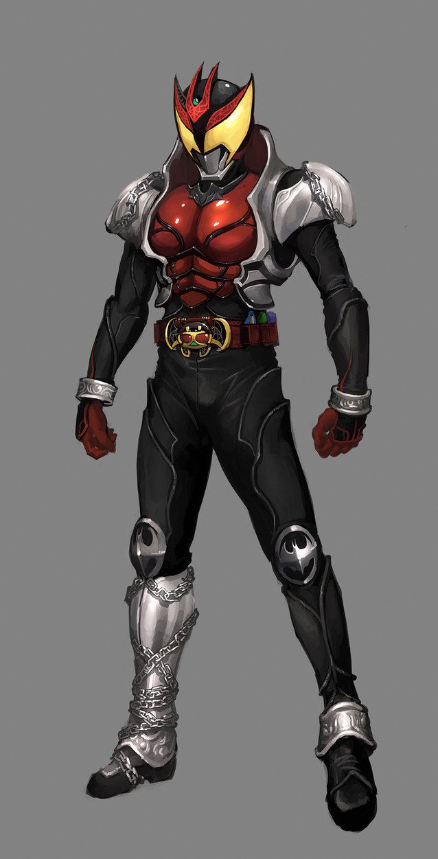 Kamen Rider Kiva Upper Body reference for Death Metal Rough Kamen Rider Kiva by