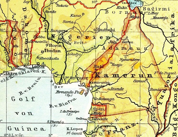 Kamerun FileLange diercke sachsen afrika ehemalige schutzgebiete kamerun