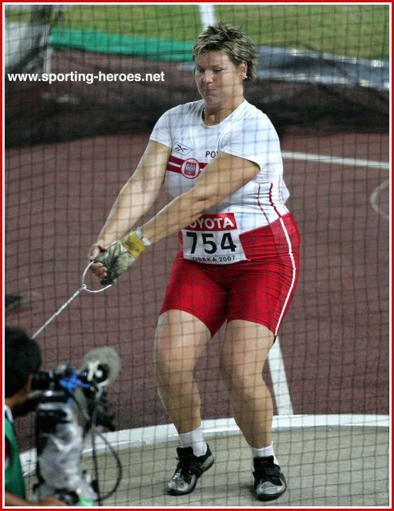 Kamila Skolimowska Kamila SKOLIMOWSKA Olympic Games hammer gold medalist