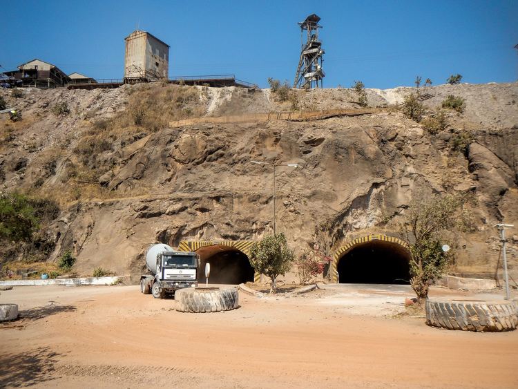 Kamoto Mine Portal Area Kamoto Underground Copper Mine Kolwezi Congo Flickr
