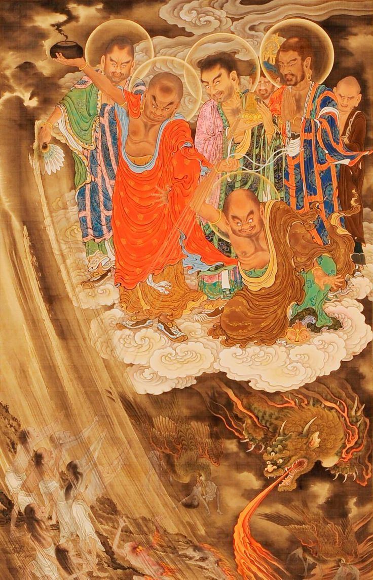 Kanō Kazunobu 1000 images about ArhatLuohan on Pinterest Tibet Buddhists and