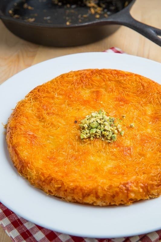 Kanafeh KanafehKnefe Sweet Cheese Pastry on Closet Cooking