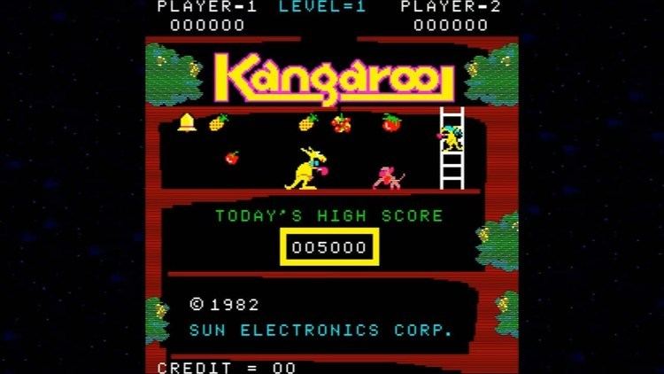 Kangaroo (video game) Kangaroo 1982 Sun Electronics Mame Retro Arcade Games YouTube
