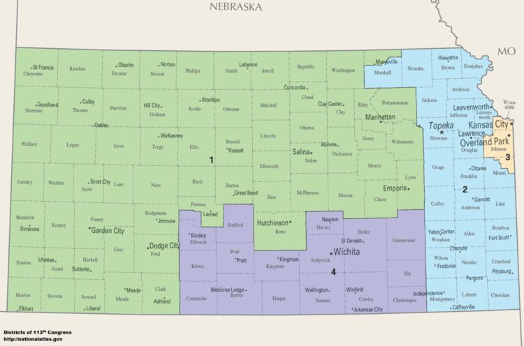 Kansas's congressional districts