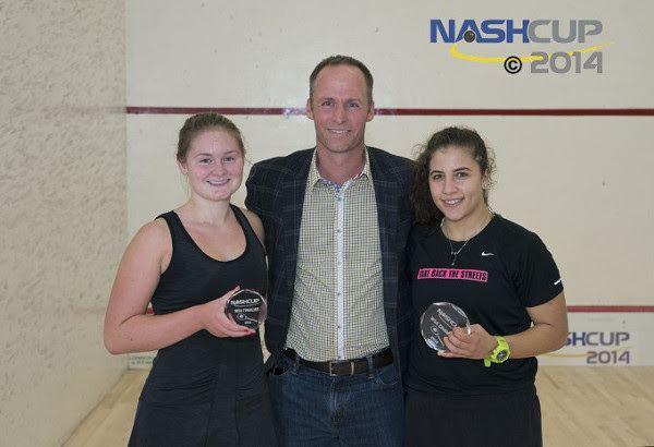 Kanzy Emad El Defrawy Squash Mad Kanzy canters to Nash Cup success