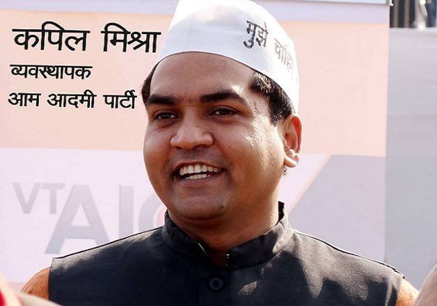 Kapil Mishra Delhi Law Minister Kapil Mishra appointed as DJB chairman