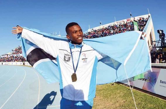 Karabo Sibanda Meet Karabo Sibanda Botswana39s 400m gold medallist Sunday Standard