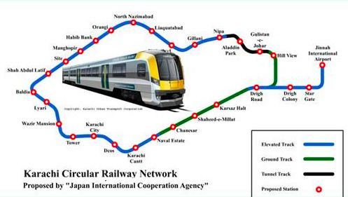 Karachi Circular Railway Karachi Circular Railway project announced JICA to provide 2