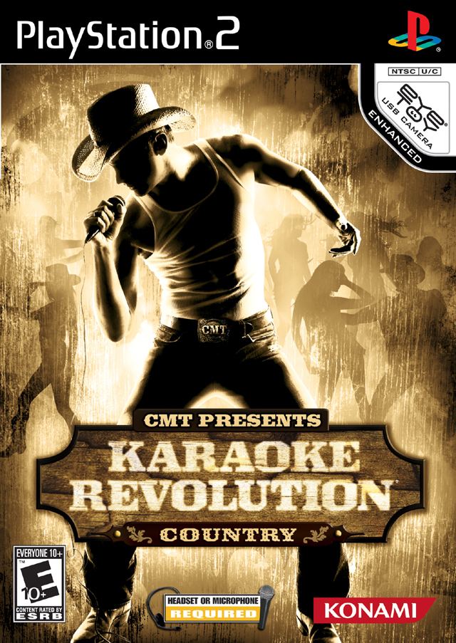 Karaoke Revolution CMT Presents Karaoke Revolution Country Box Shot for PlayStation 2