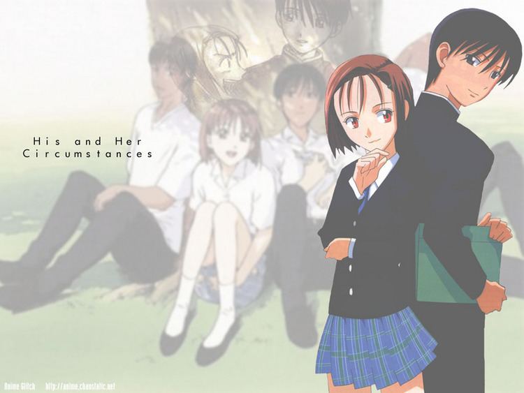 Maho Izawa and Yukino Miyazawa from Kareshi Kanojo no jijou His and Her  Circumstances  Anime Manga covers 90s anime