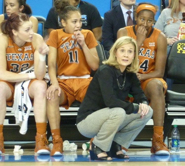 Karen Aston 10 Texas uses rebounds to down UCLA 7565 fullcourtcom