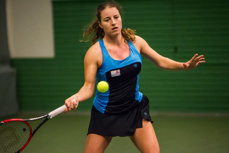 Karen Barritza ITF Rotterdam Karen Barritza i bde singles og double finaler