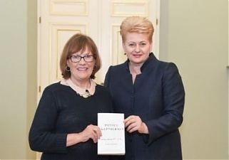 Karen Dawisha Grybauskaite meets with political scientist Karen Dawisha The