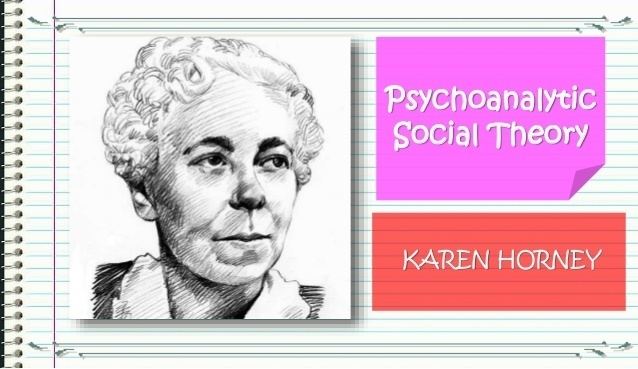 Karen Horney Psychoanalytic social theory