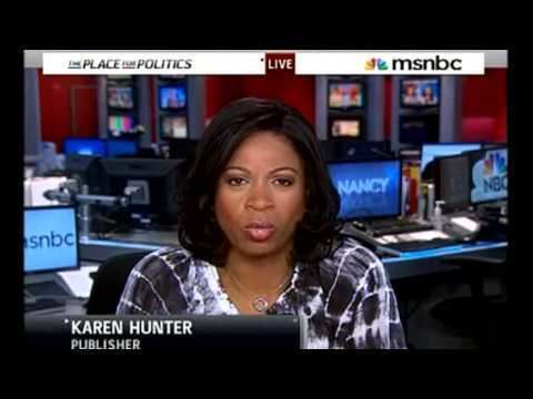 Karen Hunter Karen Hunter Crys Racism On MSNBC Gets Smacked Down By Amanda