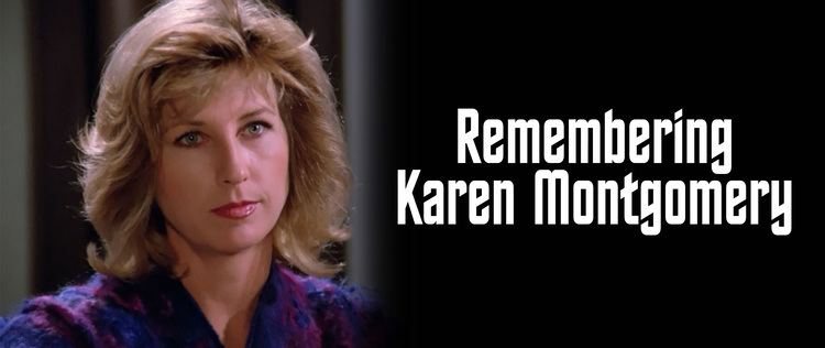 Karen Montgomery Star Trek Remembering TNG Guest Star Karen Montgomery