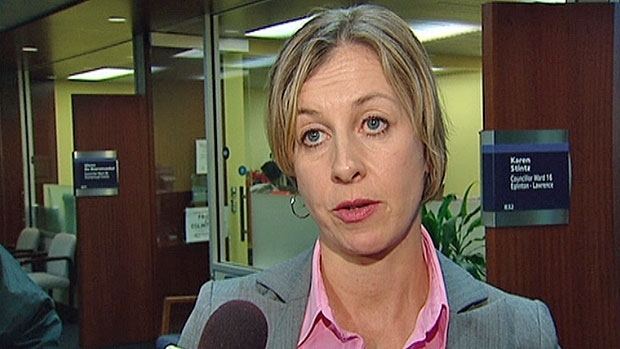 Karen Stintz TTC chair outvoted on transit report Toronto CBC News