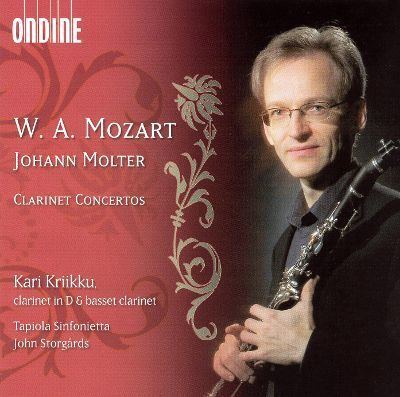 Kari Kriikku Mozart amp Johann Molter Clarinet Concertos Kari Kriikku