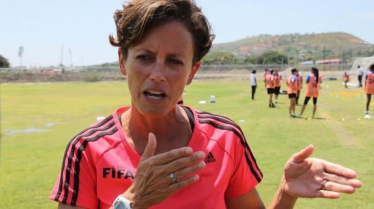 Kari Seitz FIFA official Need for more PNG female referees Loop PNG