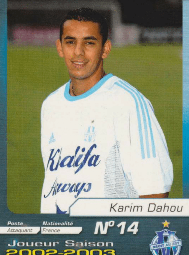 Karim Dahou Karim Dahou sous les couleurs de l39Olympique de Marseille